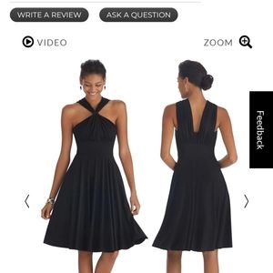 Genius Convertible Fit and Flare dress